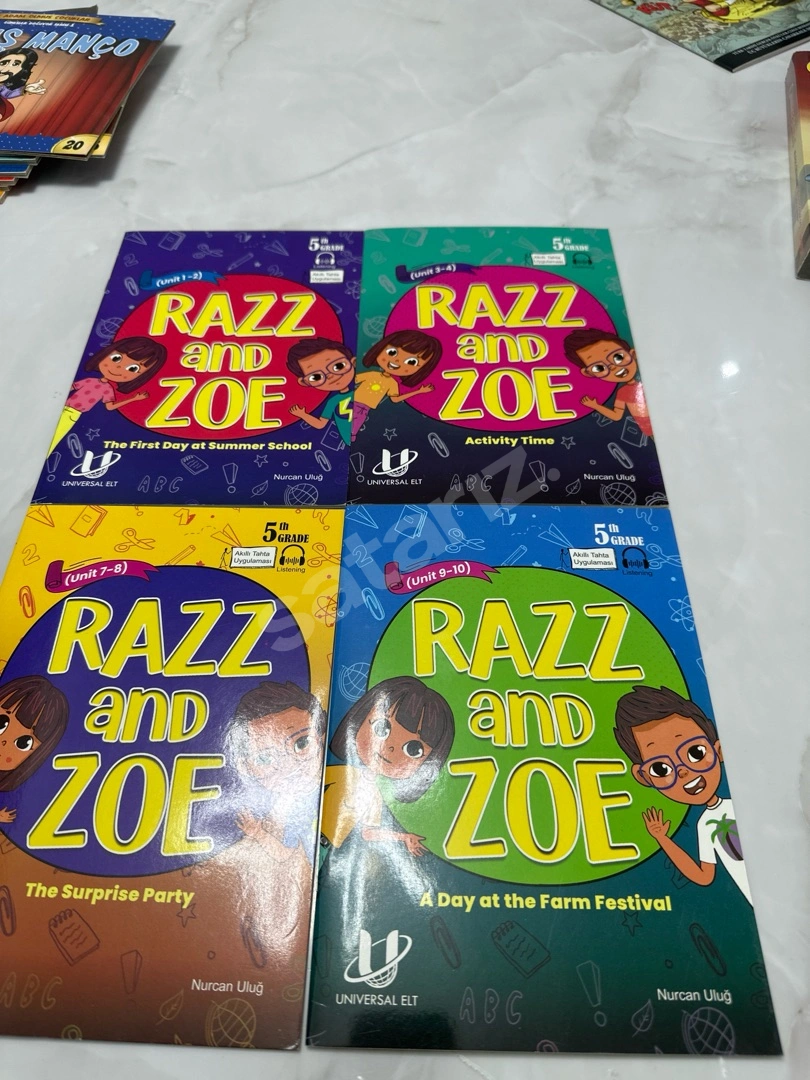 Razz And Zoe Kitapları 5. Sınıf