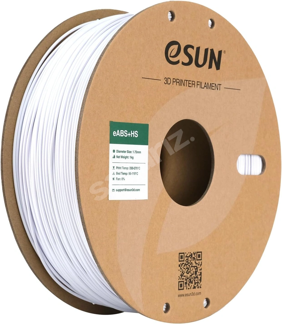 eSUN ABS + Filament 1.75mm, eABS + HS Yüksek Beyaz