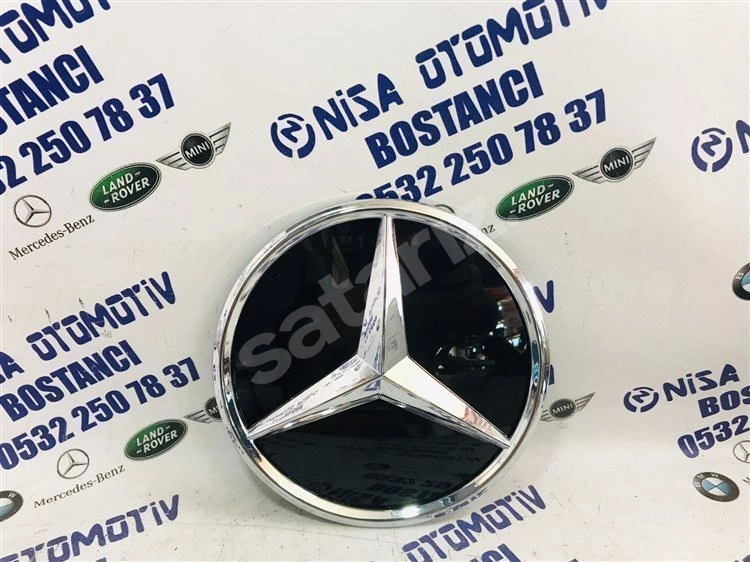 MERCEDES C SERİSİ W205 MAKYAJLI CAM PANJUR AMBLEMİ