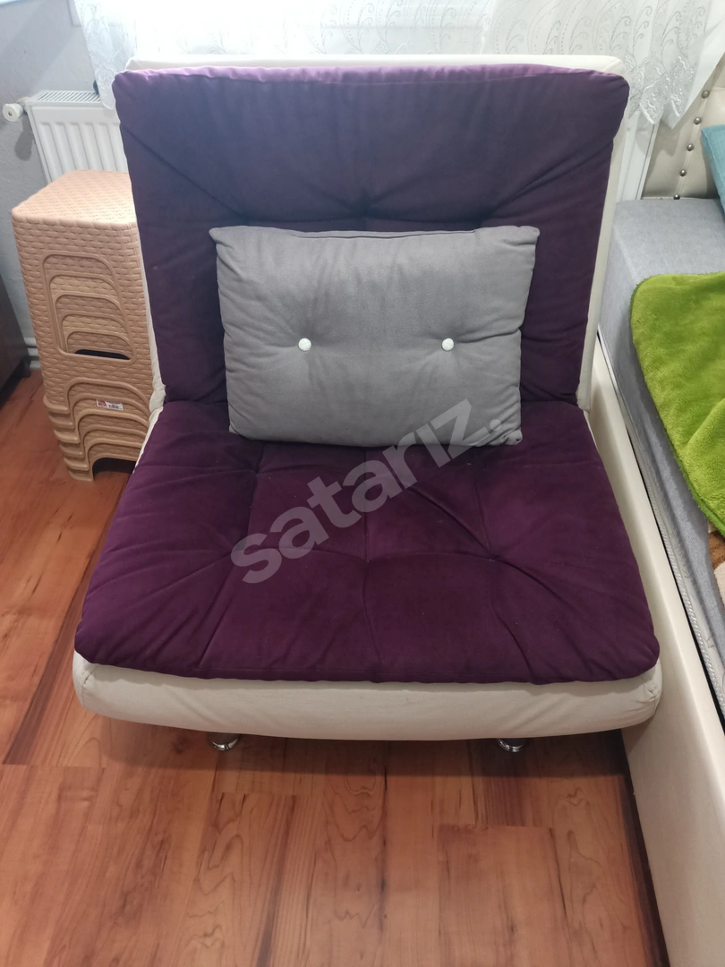 2 Adet Tekli Koltuk