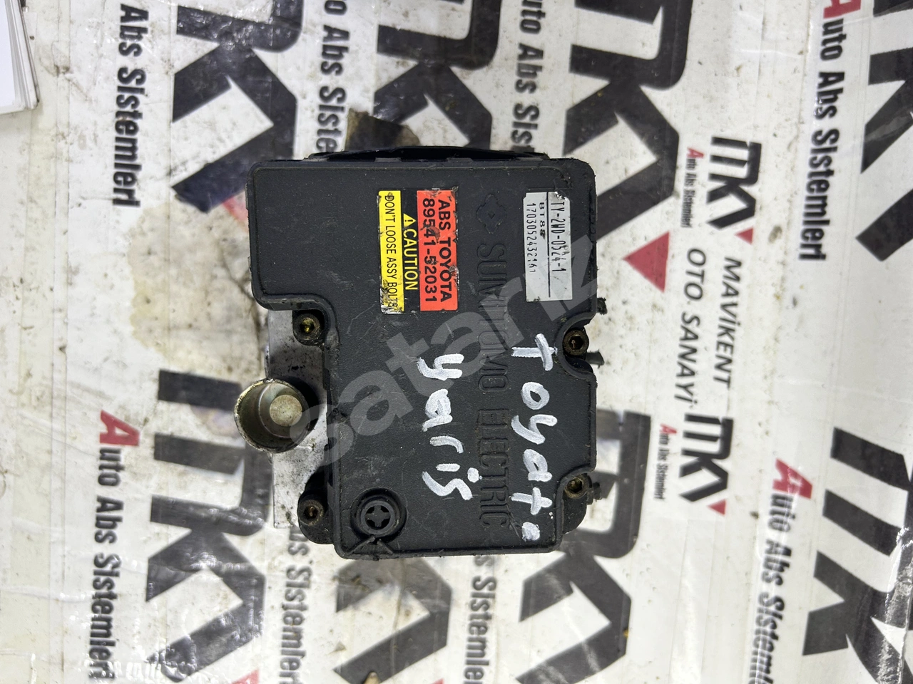 89541-52031 TOYOTA YARİS ÇIKMA ABS BEYNİ
