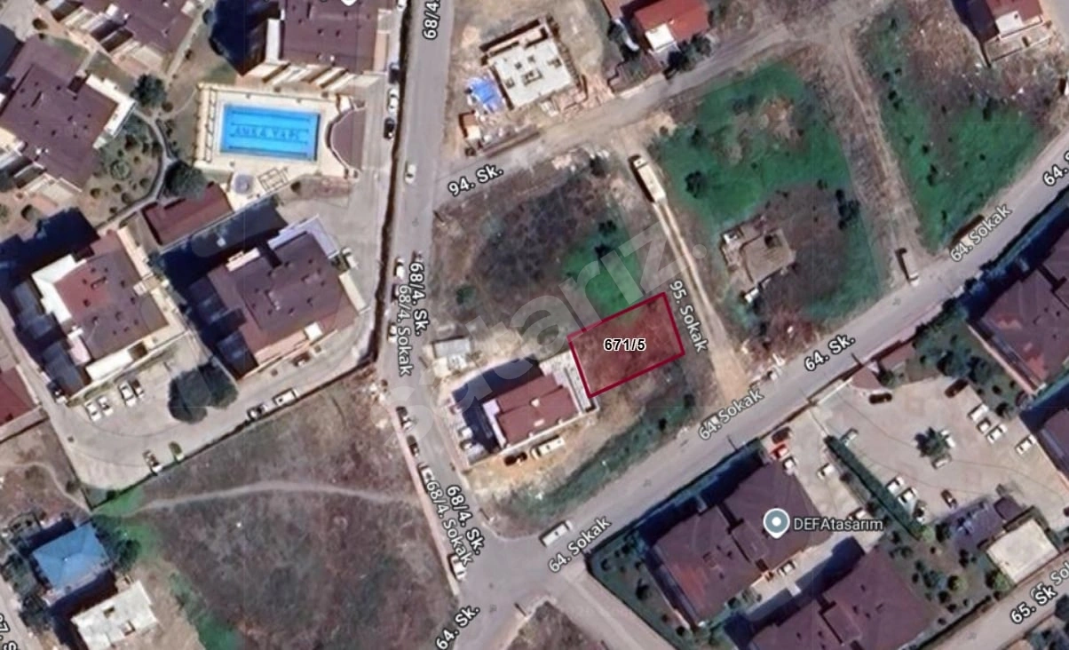 ÇAYIROVA EMEK MAH. 274 m² KONUT İMARLI SATILIK FIRSAT ARSA