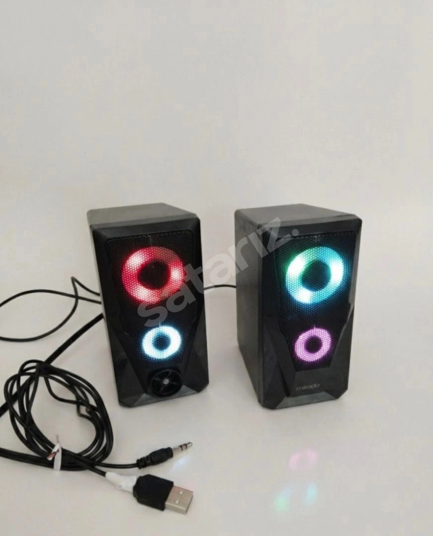 RGB Işıklı Hoparlör Seti