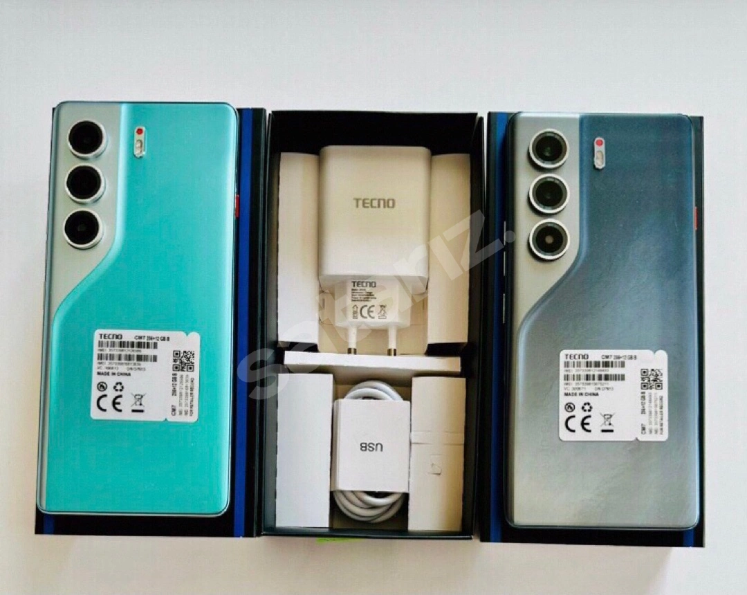 TECNO CAMON 40 PRO 5G 12+12/256 SIFIR GLOBAL FULL KUTULU Y.D.