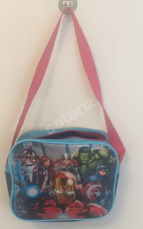 Avengers Karakter Baskılı Erkek Çocuk Çantası