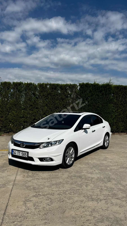 OKN OTOMOTİV CİVİC 354.000 TL PEŞİNAT KALANI 36 AY SENETLİ SATIŞ