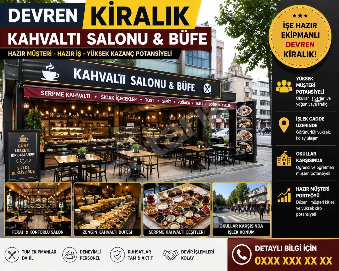 LOCAMAHAL SİTESİ DEVREN KİRALIK FAAL BÜFE