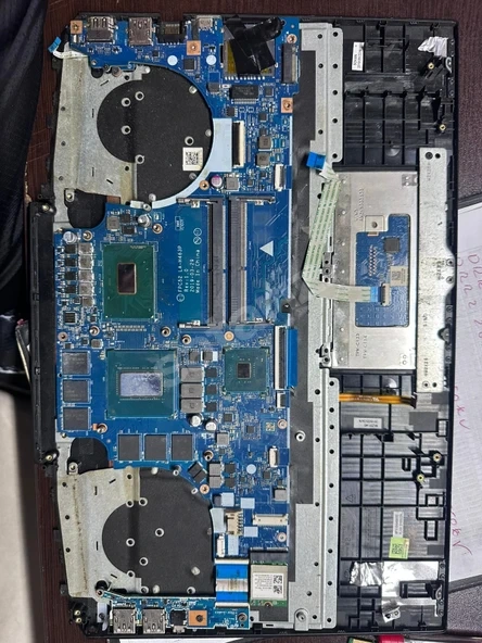 HP Pavilion Gaming LA-H463P 15-DK serisi arızalı anakartı