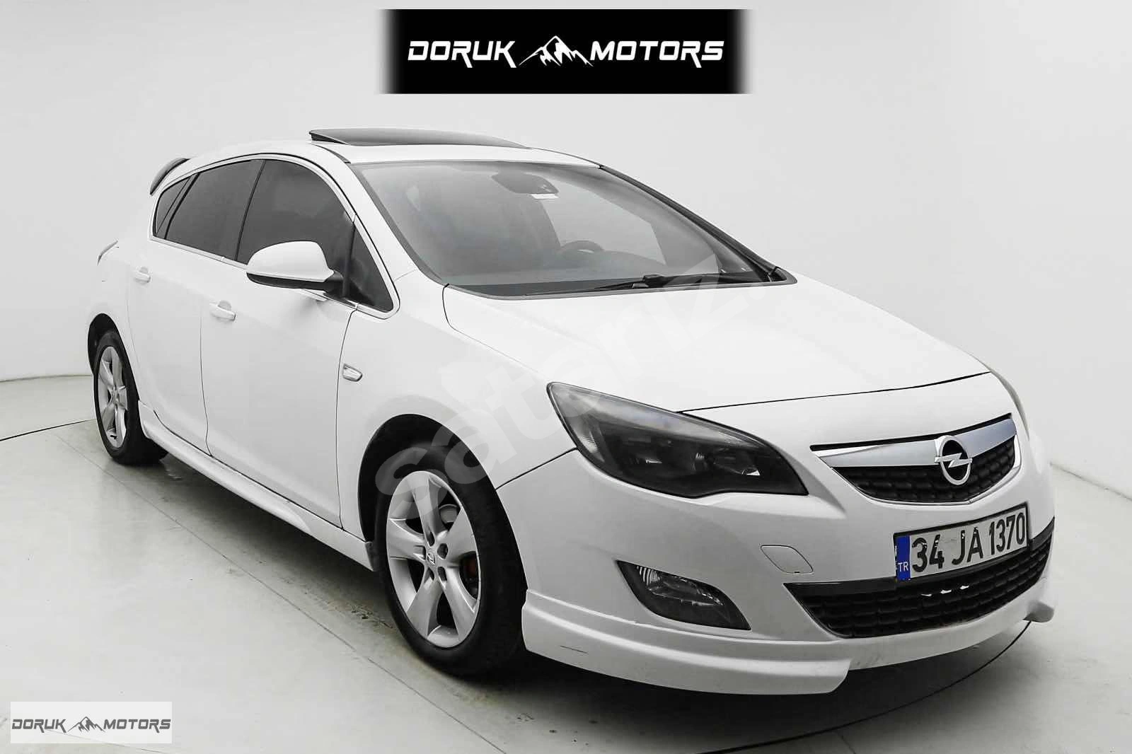 |DORUK MOTORS| 2012 OPEL ASTRA 1.4 T DEĞİŞENSİZ SUNROUF LPG