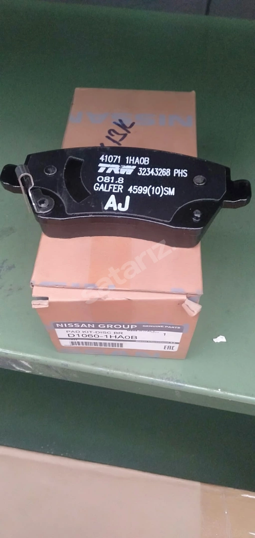 NİSSAN MİCRA K13 ÖN BALATA ORJİNAL