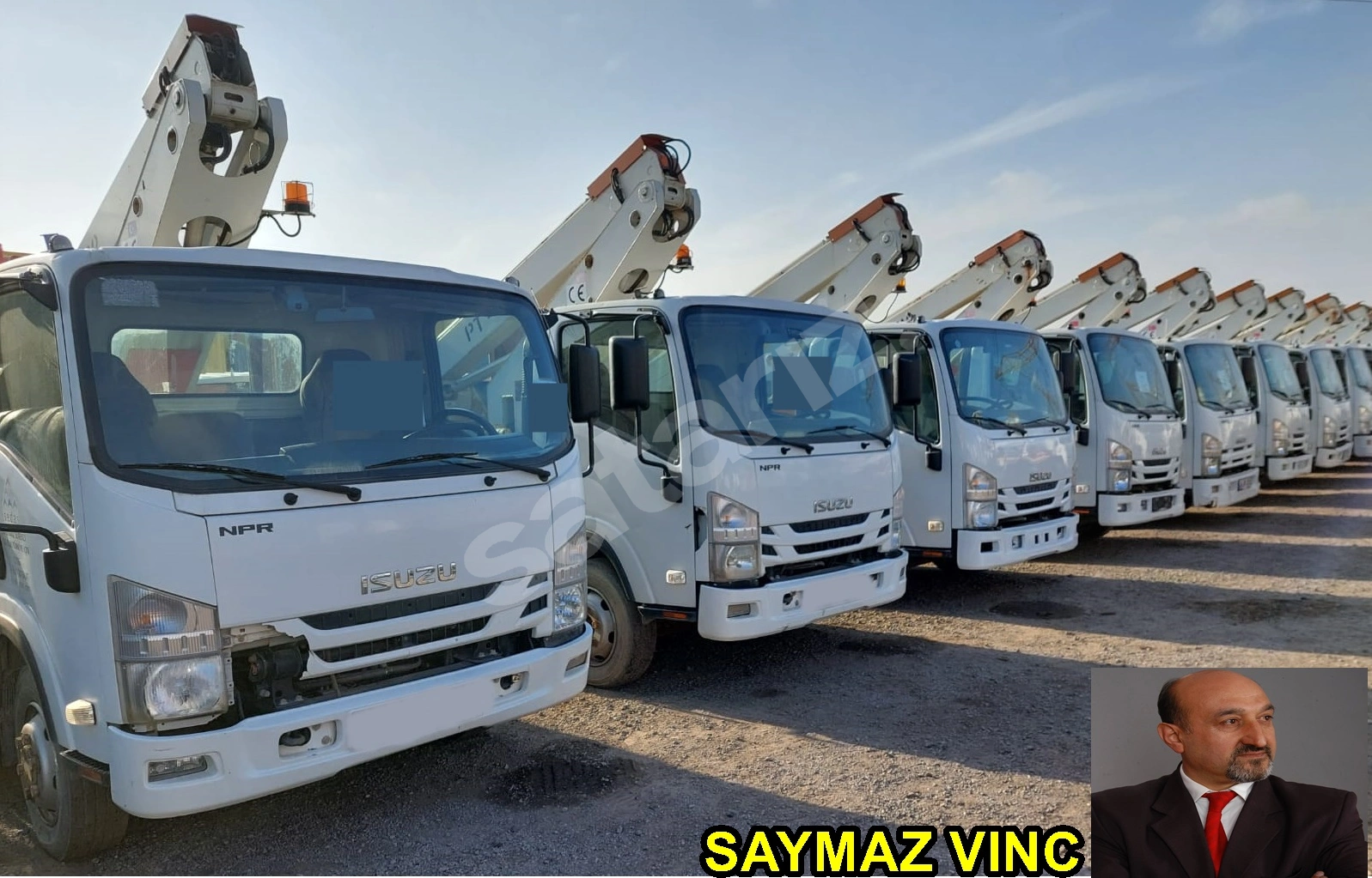 SAYMAZ VINC TEDAŞTAN ELEKTRIK KURUMUNDAN ÇİKMA 14 M SEPETLİ PLATFROM 2017 PAKTAŞ PLATFROM