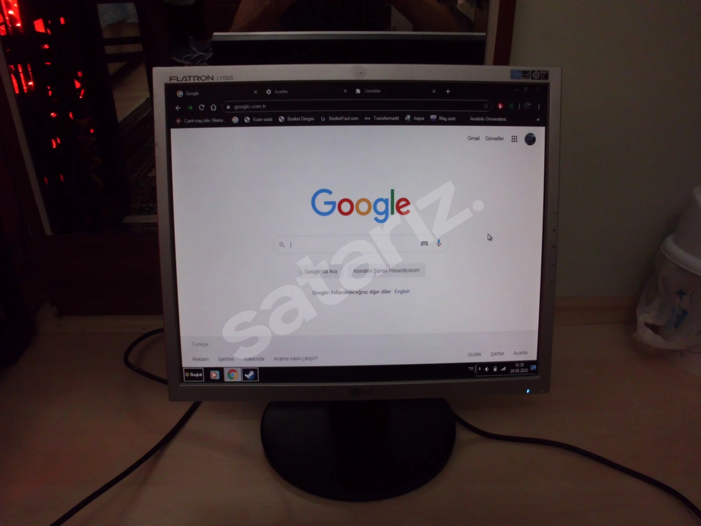 LG Flatron L1752S-SF LCD 17.0 Inç Monitör (ARIZALI)