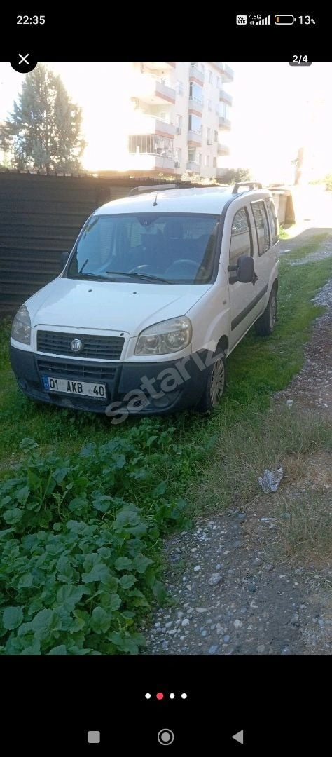Bireyselden Fiat Doblo 1.3 Multijet temiz..