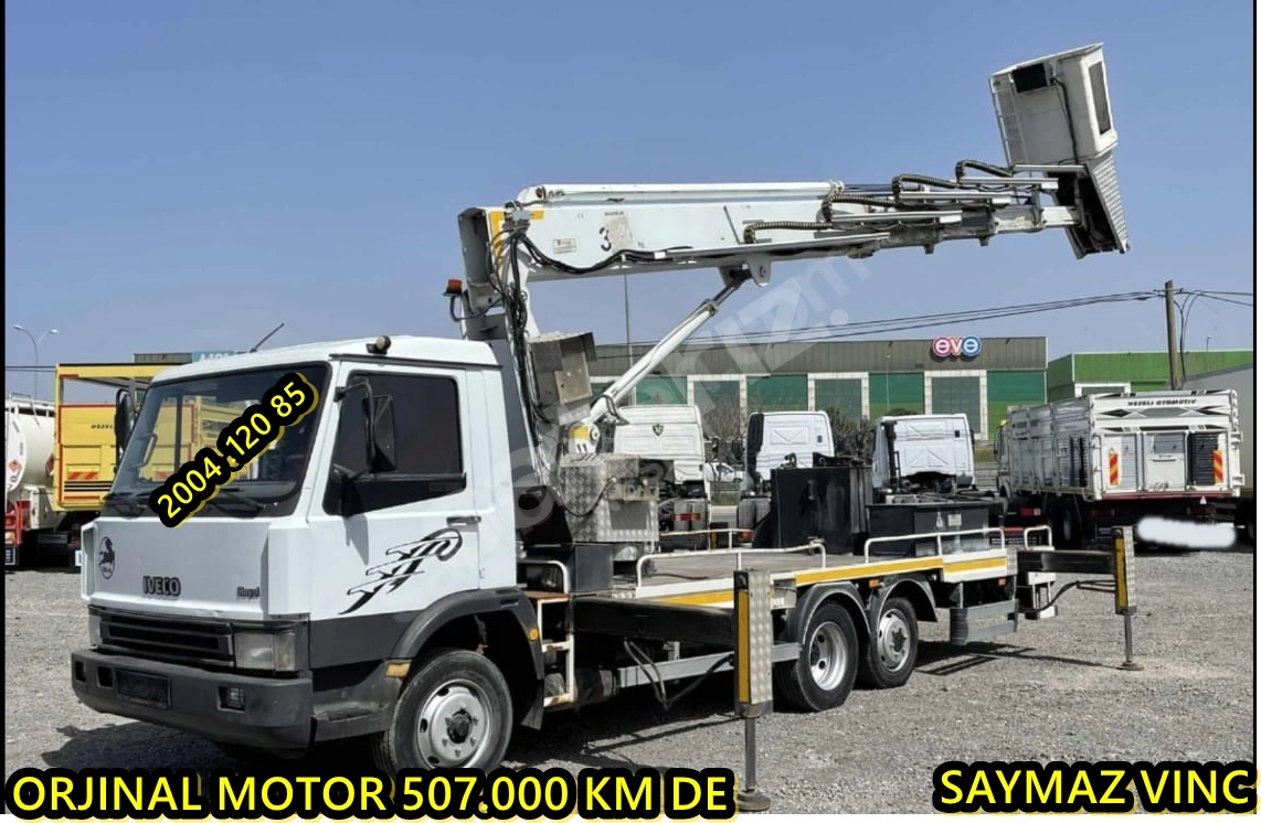 SAYMAZ VINC 24 M SEPETLİ PLATFROM VINC 2015 PAKSAN PLATFROM