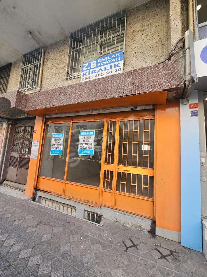ZB emlak Portalın'dan Kiralık İşyeri Dükkan