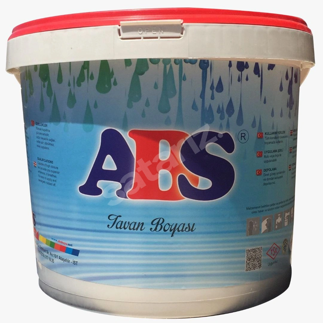 abs Extra Beyaz Tavan Boyası 17,5 Kg