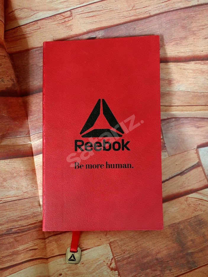 ORJİNAL REEBOK NOT DEFTERİ. KULLANILMAMIŞ.