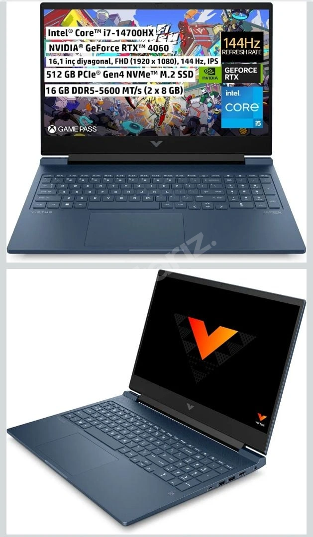 HP Victus Gaming Laptop | RTX 4060 | i7-14700HX | 144Hz |