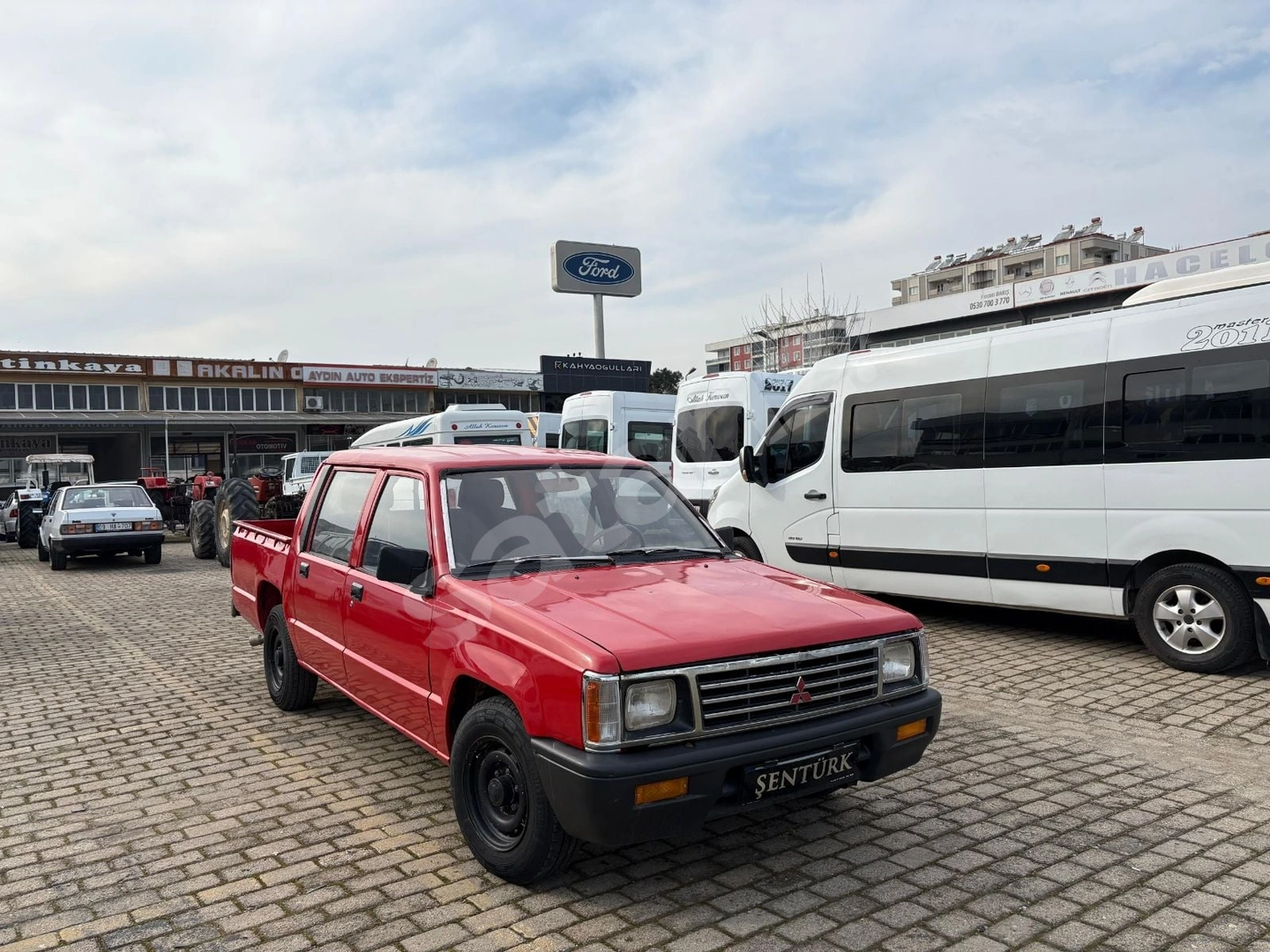 ŞENTÜRK'TEN 1994 MODEL 4x2 MİTSUBİSHİ L200 ÇİFT KABİN PİCK-UP