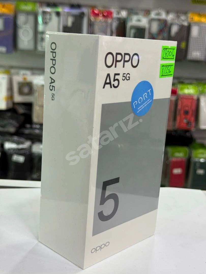🔥 OPPO A5 5G 8GB / 256GB | SIFIR | 12 AY TAKSİT 🔥