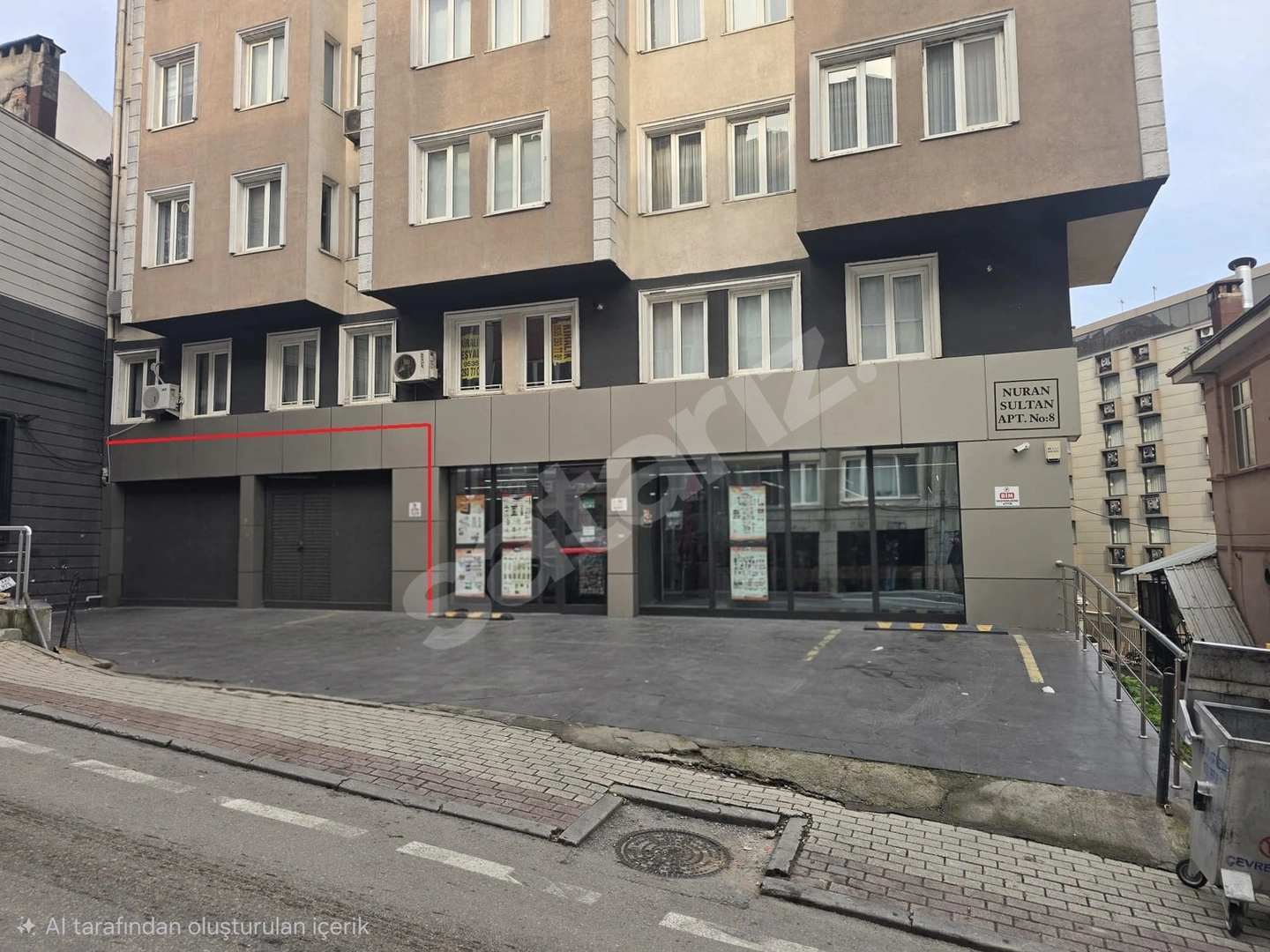 BURSA Çekirge'de Satılık Kurumsal Kiracılı Depo