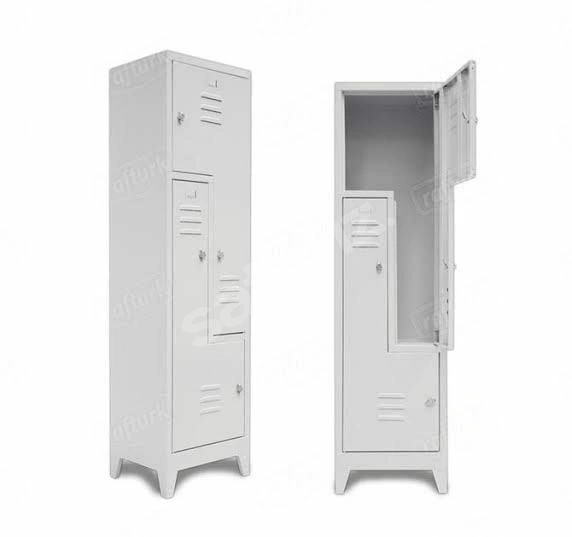 AKBÜRO 2'Lİ ÇELİK Z SOYUNMA DOLABI