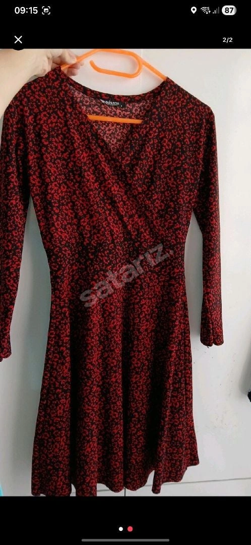 Bordo Elbise