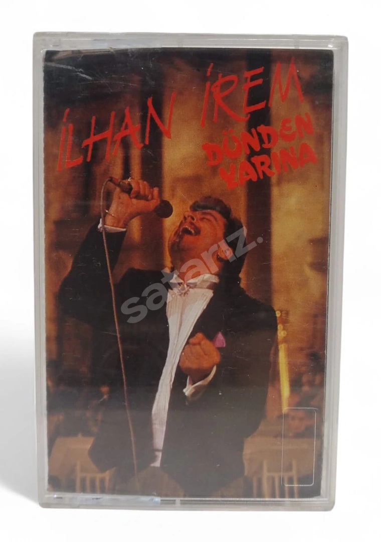 İlhan İrem -  Dünden Yarına   Kaset  Tim   1988  Kaset-Kartonet Temiz