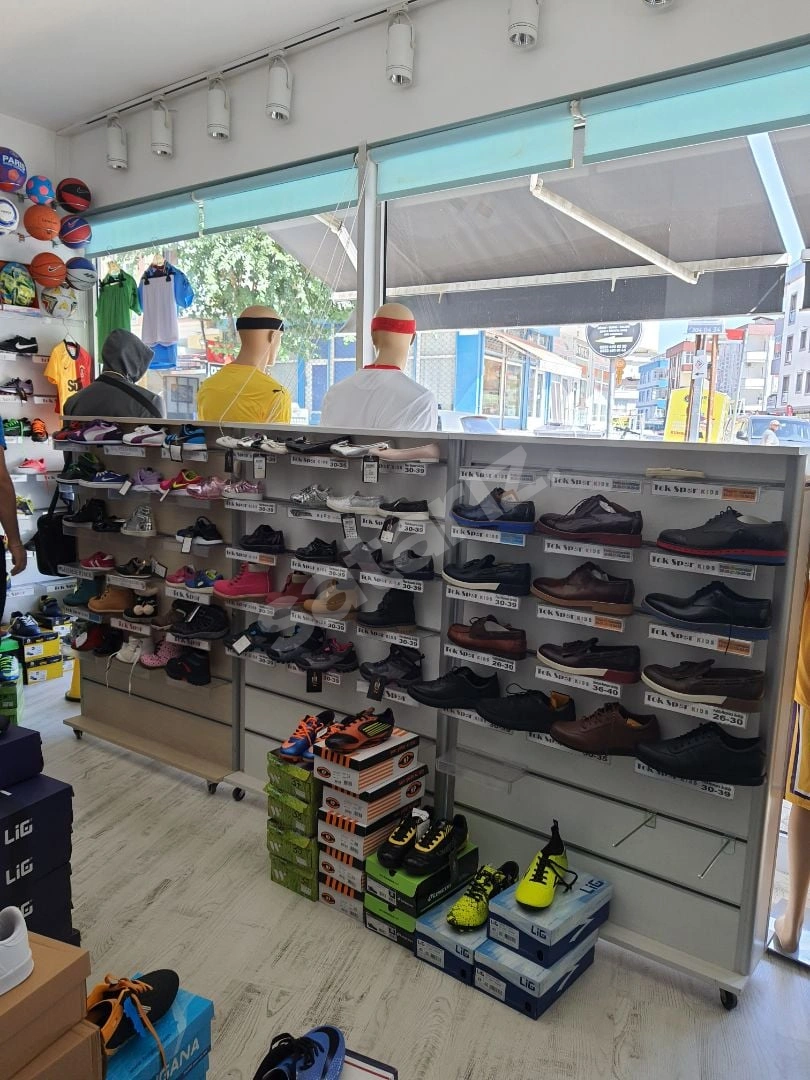 Magaza Orta Stand Raylı Stand Magaza Raf Vitrin