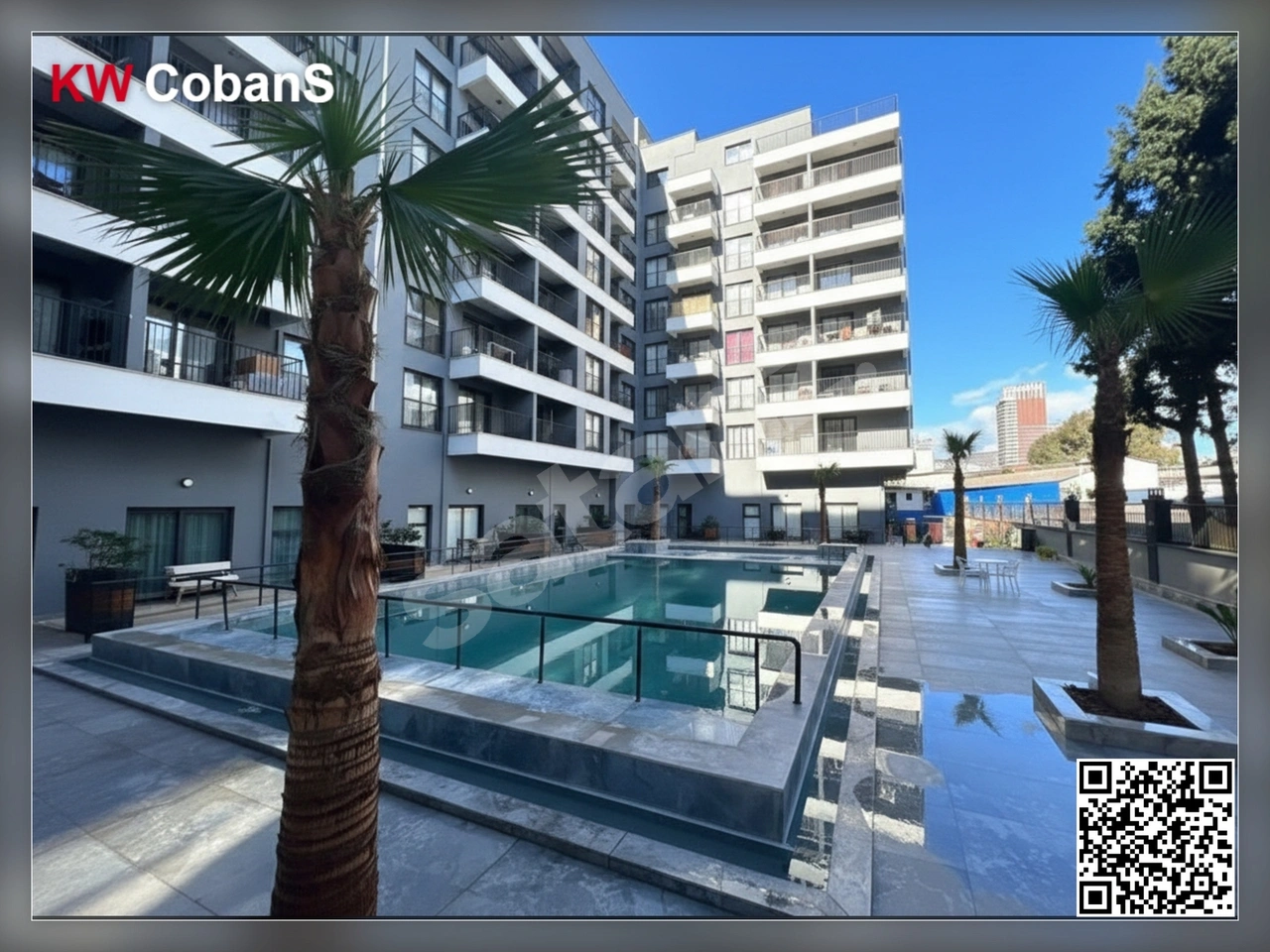 KW CobanS'tan Stadyum Metroya 5 Dk Mesafede Yeni 1+1