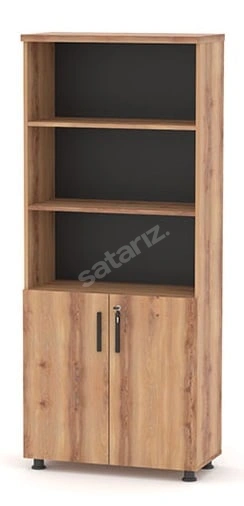 Akbüro Fox Yarım Kapak Dolap 190 CM