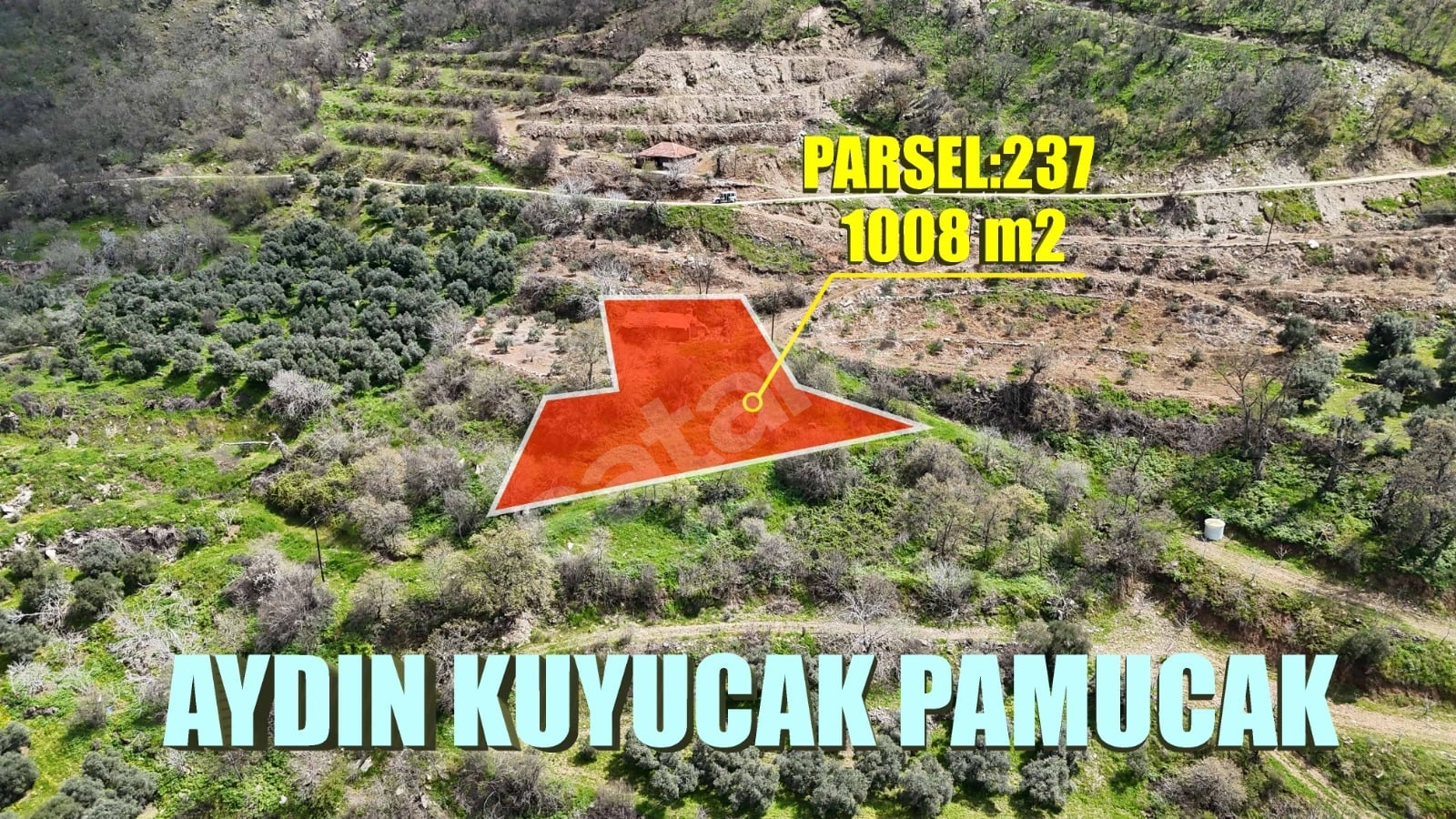 AYDIN KUYUCAK SUUÇTU ŞELALESİ YANINDA 1008M2 SATILIK MÜSTAKİL EV