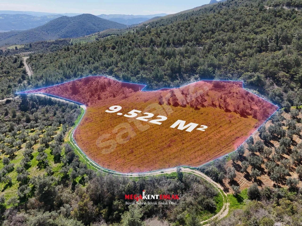PAMUKOVA İSEBALINDA 9500m2 SATILIK BAHÇE!