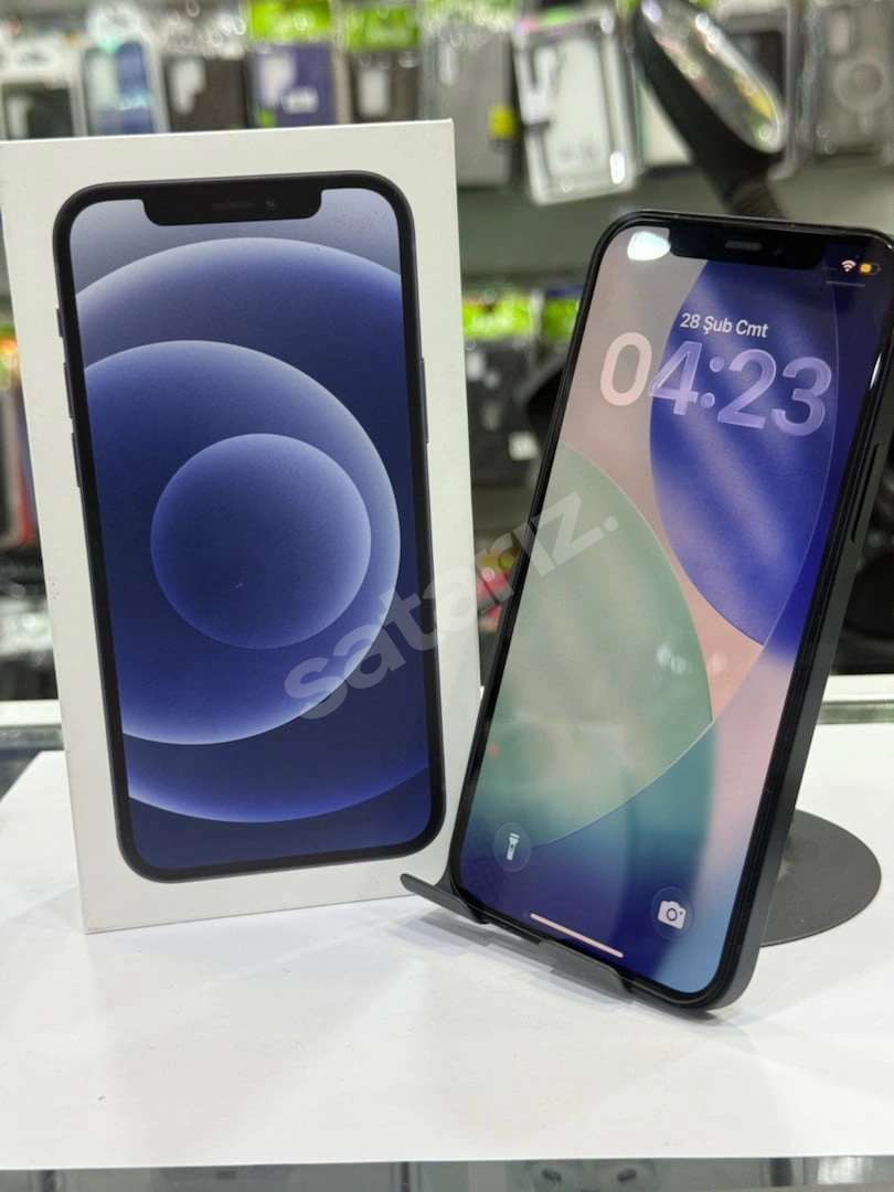 📱 iPhone 12 64 GB – Pil %99 – Uyarısız – Kutulu Faturalı –