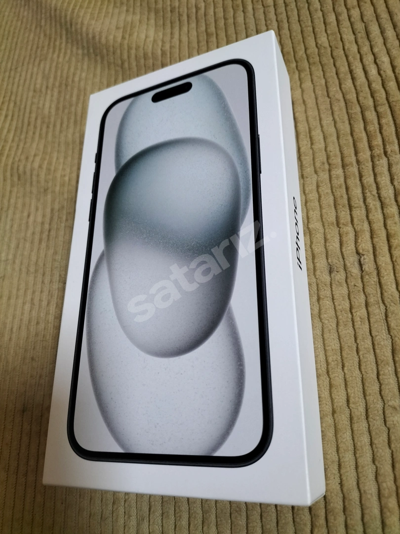 SIFIR KUTUSUNDA IPHONE 15 PLUS 512 G, SİYAH