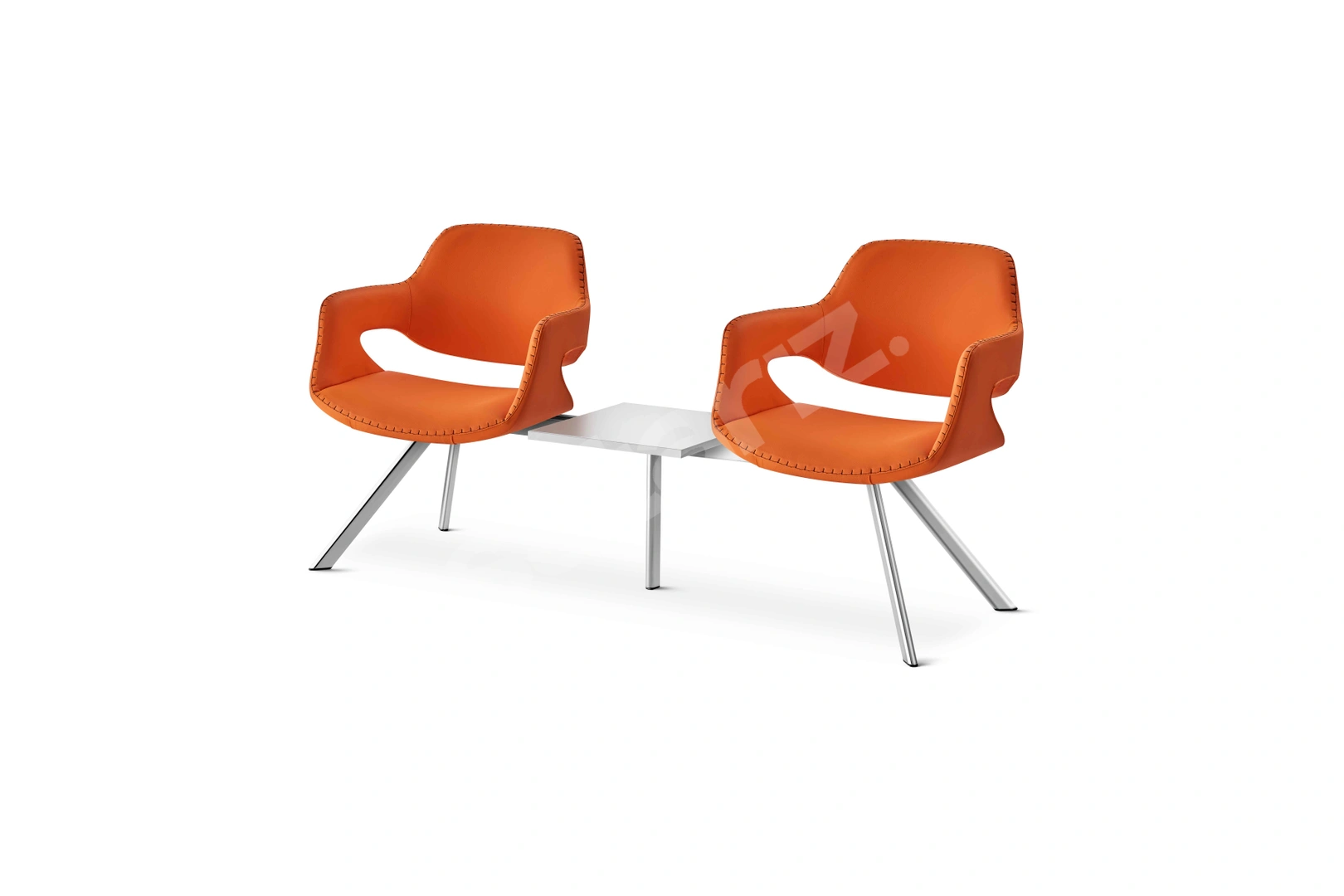 AKBÜRO  RS-5045 İKİLİ SEHPALI BEKLEME KOLTUĞU