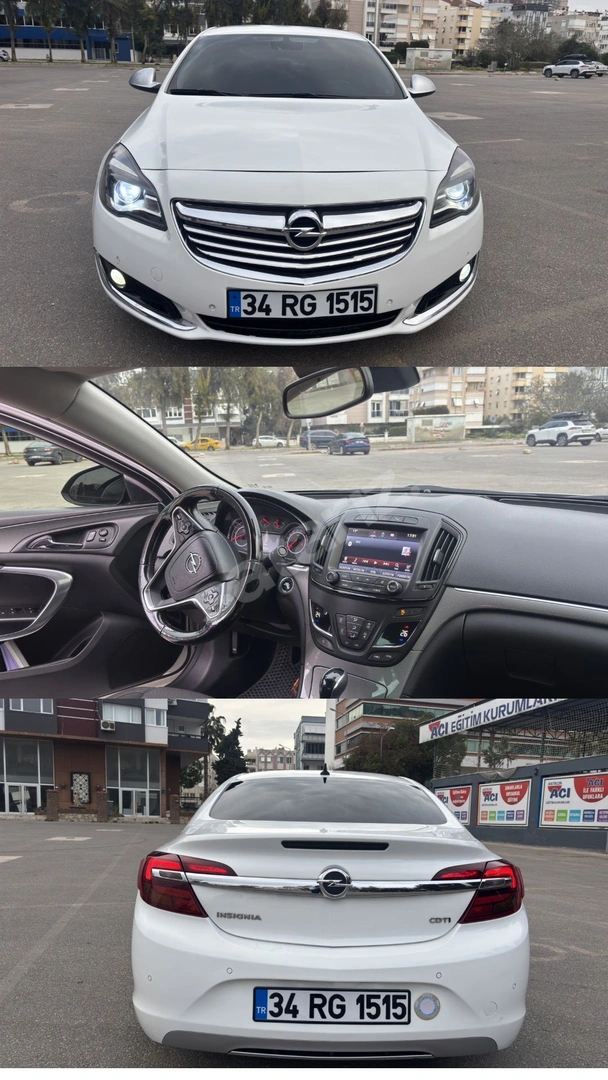 BAKIMLI VE MASRAFSIZ 2016 INSIGNIA COSMO LİMUZİN - 1.6 CDTI