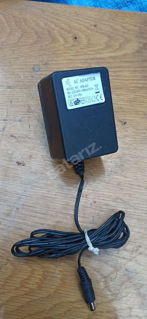 12 Volt Ac Adaptör Trafolu
