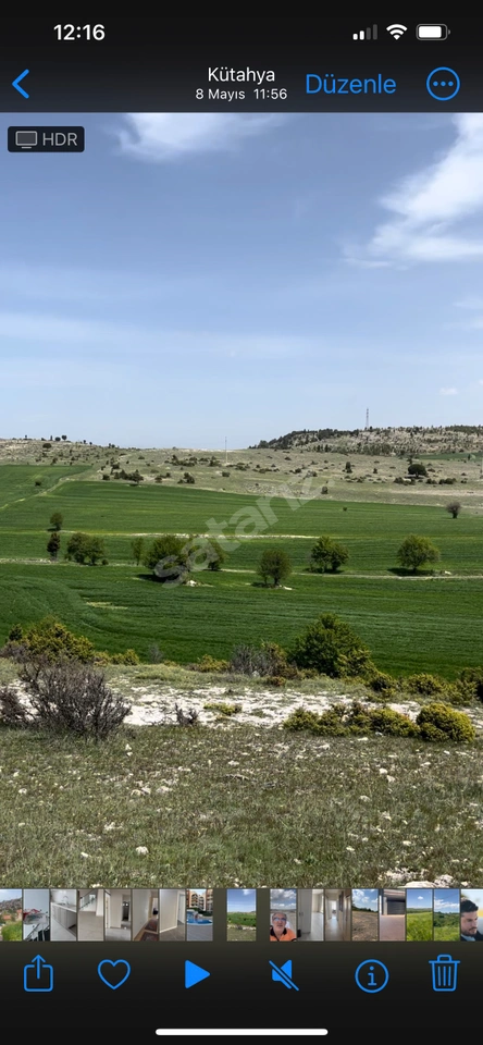 Kütahya Tavşanlı Çobanköy OSB Yanında Yatırmlık Arazi