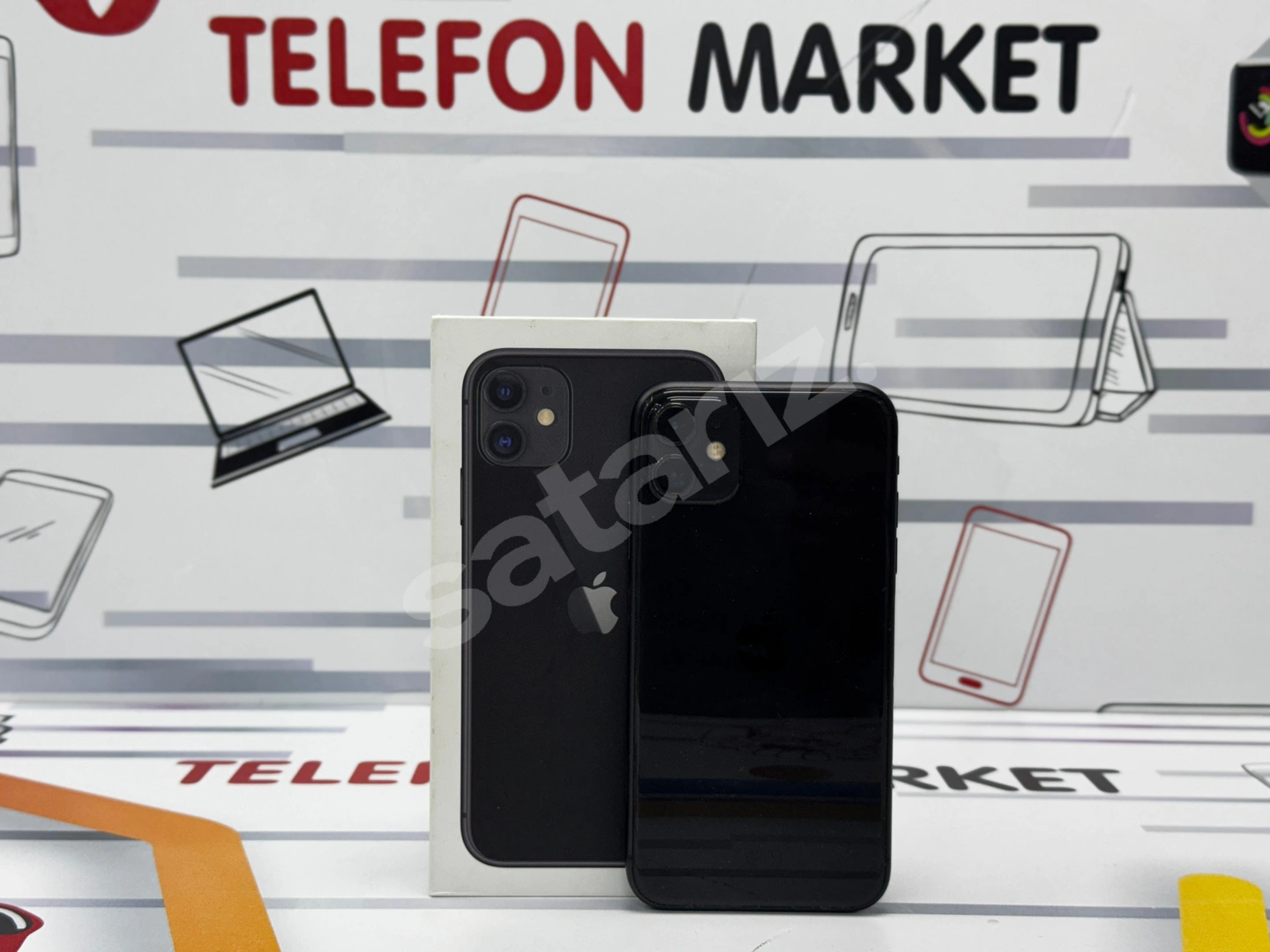 TELELEFON MARKET'DEN 6 AY GARANTİLİ KUSURSUZ 128GB İPHONE 11
