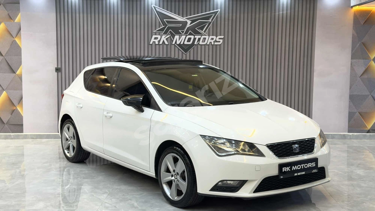 BOYASIZ 2016 MODEL SEAT LEON 1.6 TDİ STYLE+CAM TAVAN