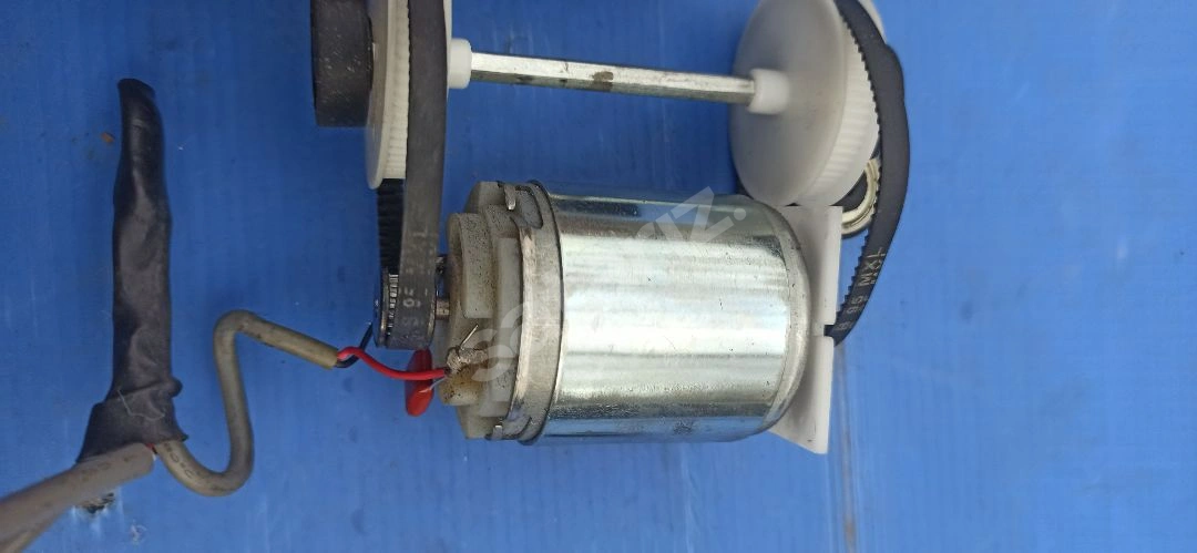 Dc Motor Kasnak Mekanizması 24 V 60 W Çift Çıkışlı