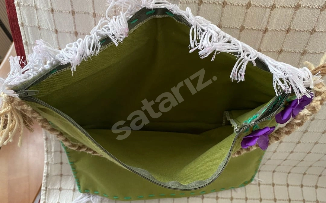 Çanta Veya Minder Veyasehpa Örtüsü