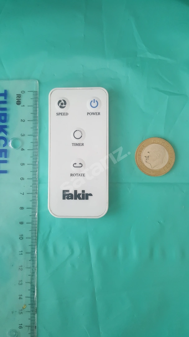 Fakir TVL 90 S Kule Tip Vantilatör Uzaktan Kumanda orjinal..