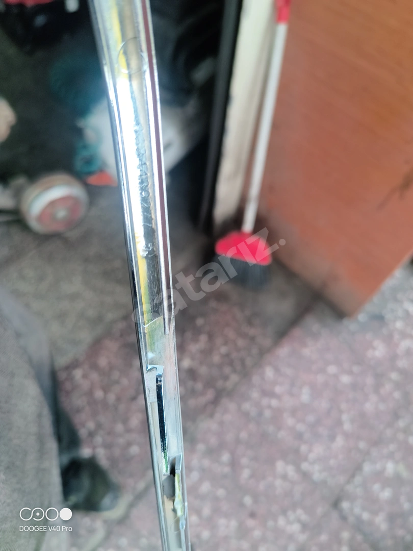 9684439277 PEUGEOT 407 SAĞ ARKA TAMPON NİKELAJI