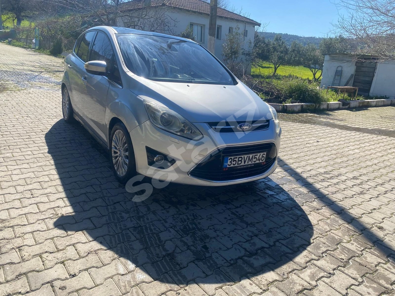 EKSPER RAPORLU+ÇEKİ DEMİR+FORD C-MAX TİTANİUM 1.6DİZEL CAM TAVAN