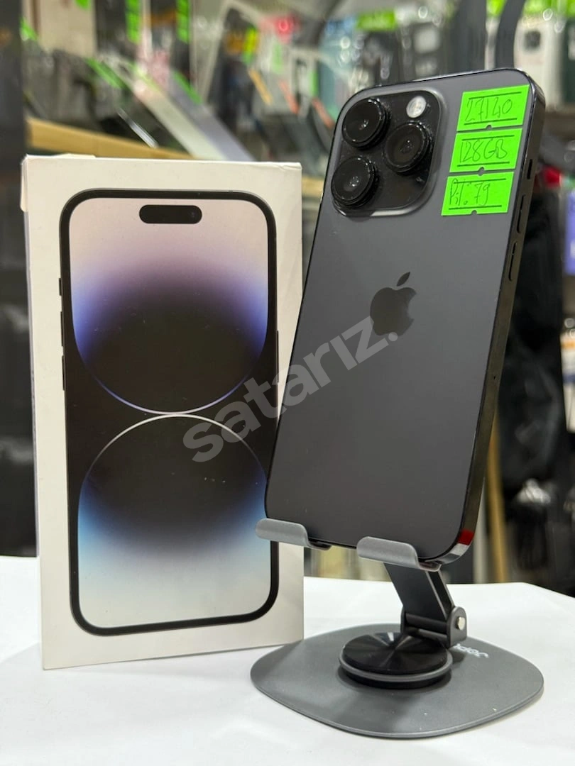 🔥 iPhone 14 Pro 128 GB – Sıfırdan Farksız | Kredi Kartına 12