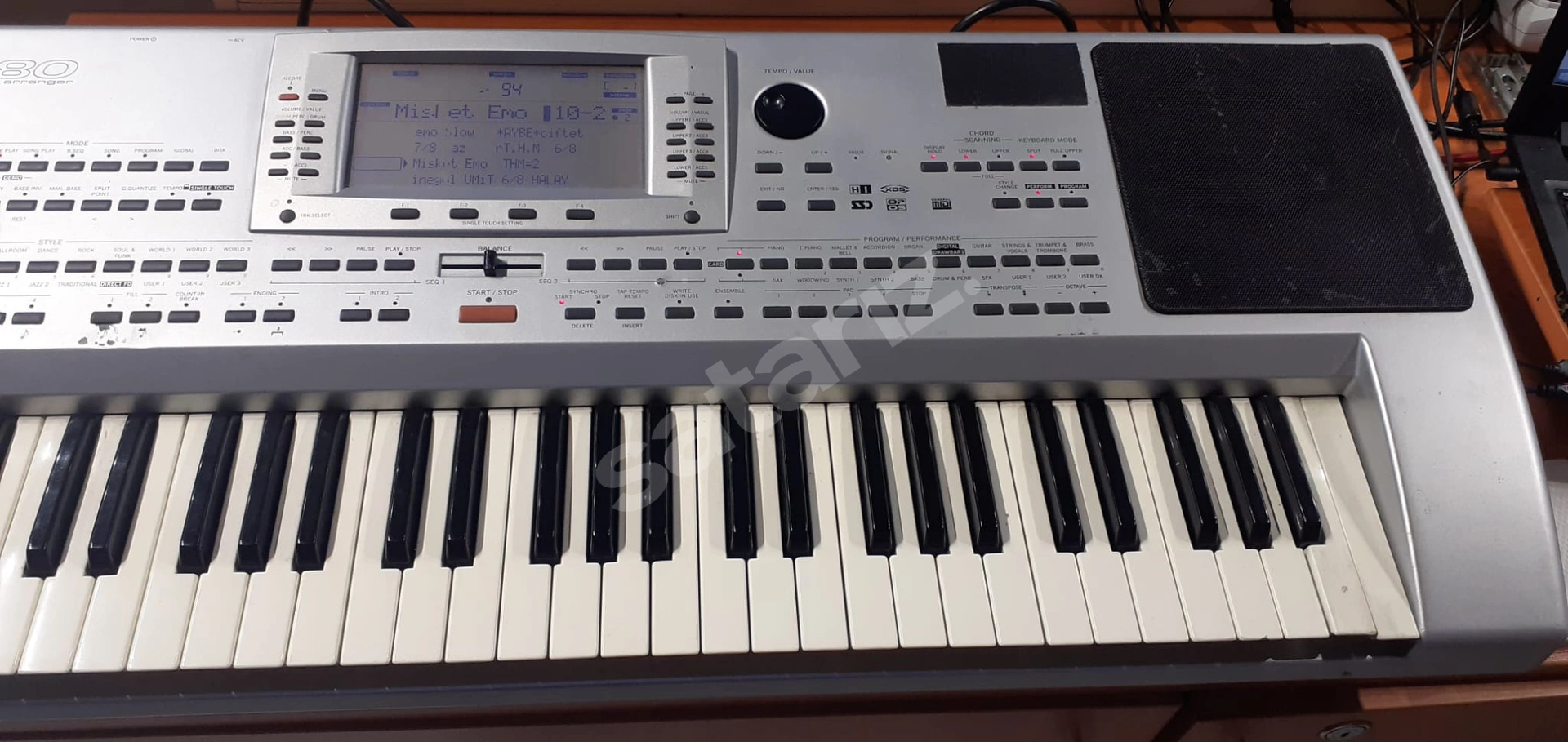 KORG PA 80 SALONDA KULLANILDI ÇOK TEMİZ SORUNSUZ