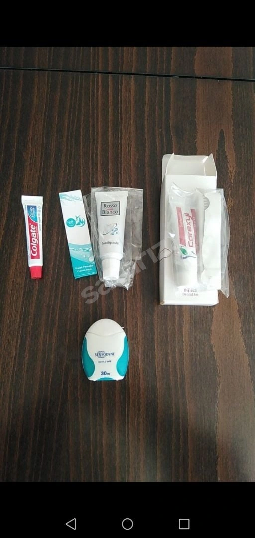 Seyahat ağız bakım ve kulak seti/buklet ürünler