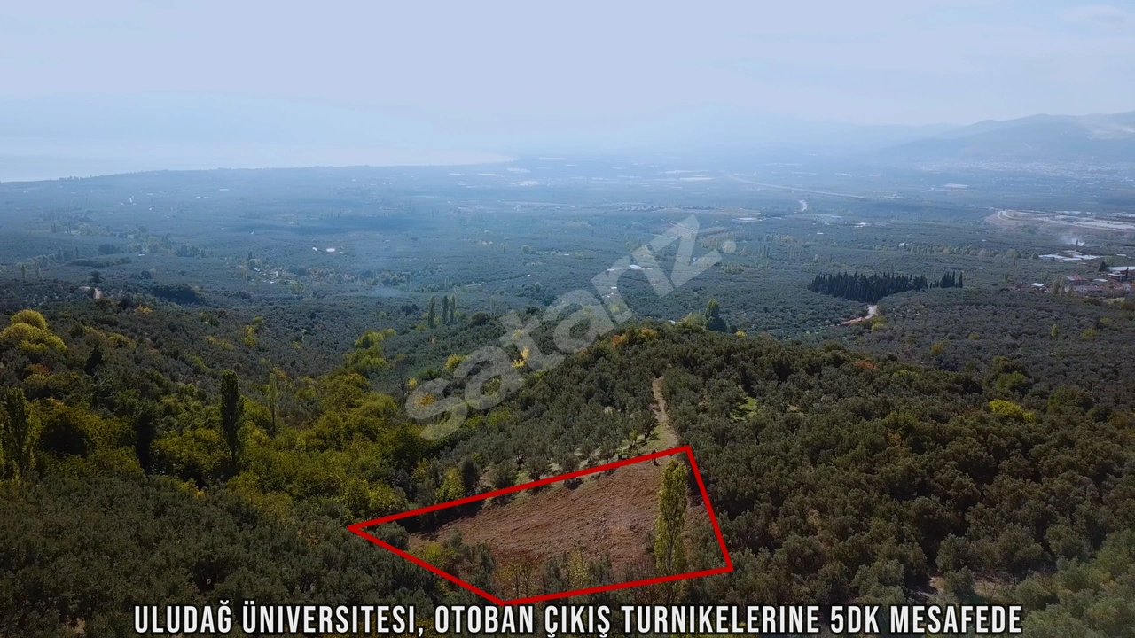 KALEDEN YENİKÖYDE 1724m² FULL İZNİK GÖLÜ MANZARALI